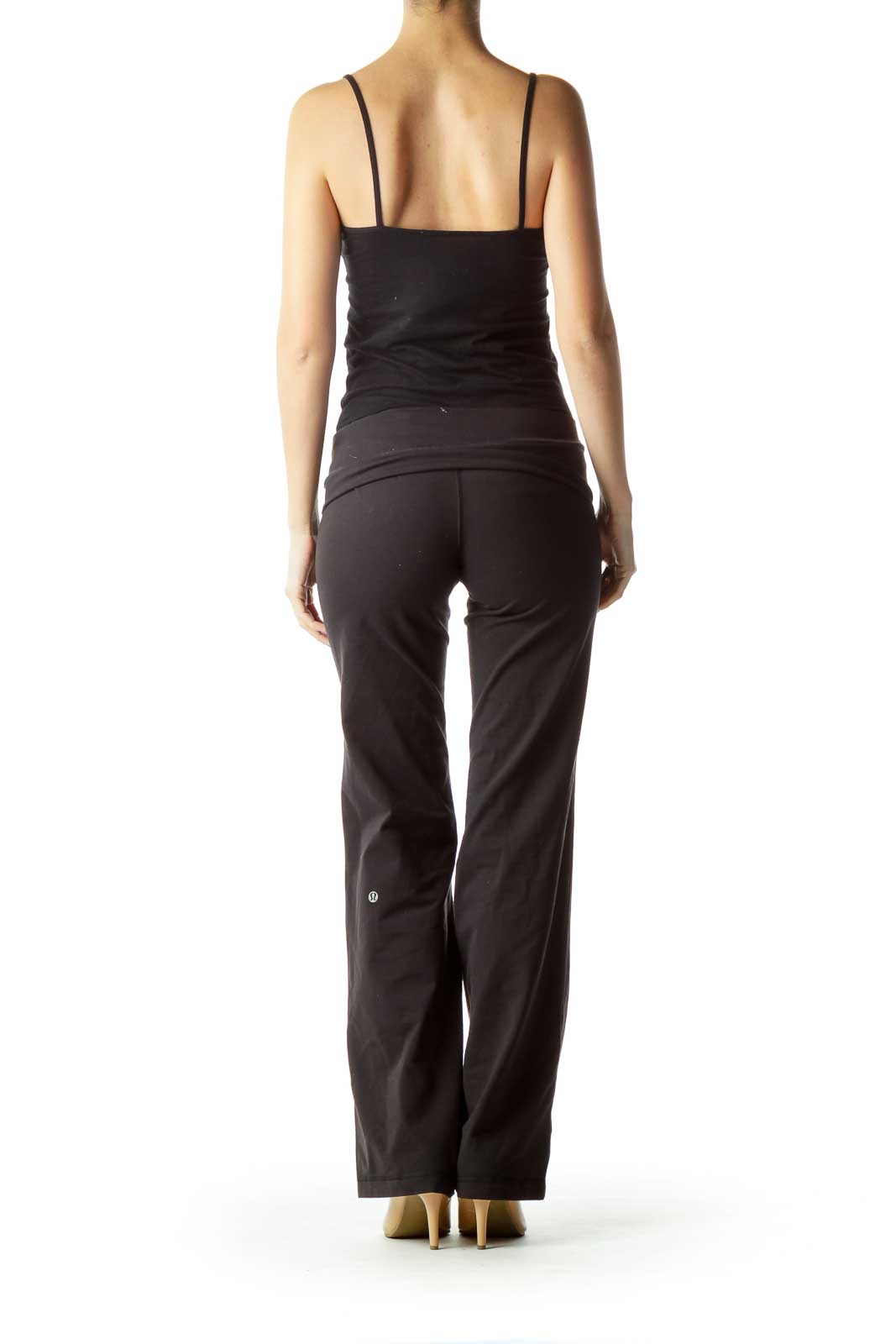 Black Flared Yoga Pants