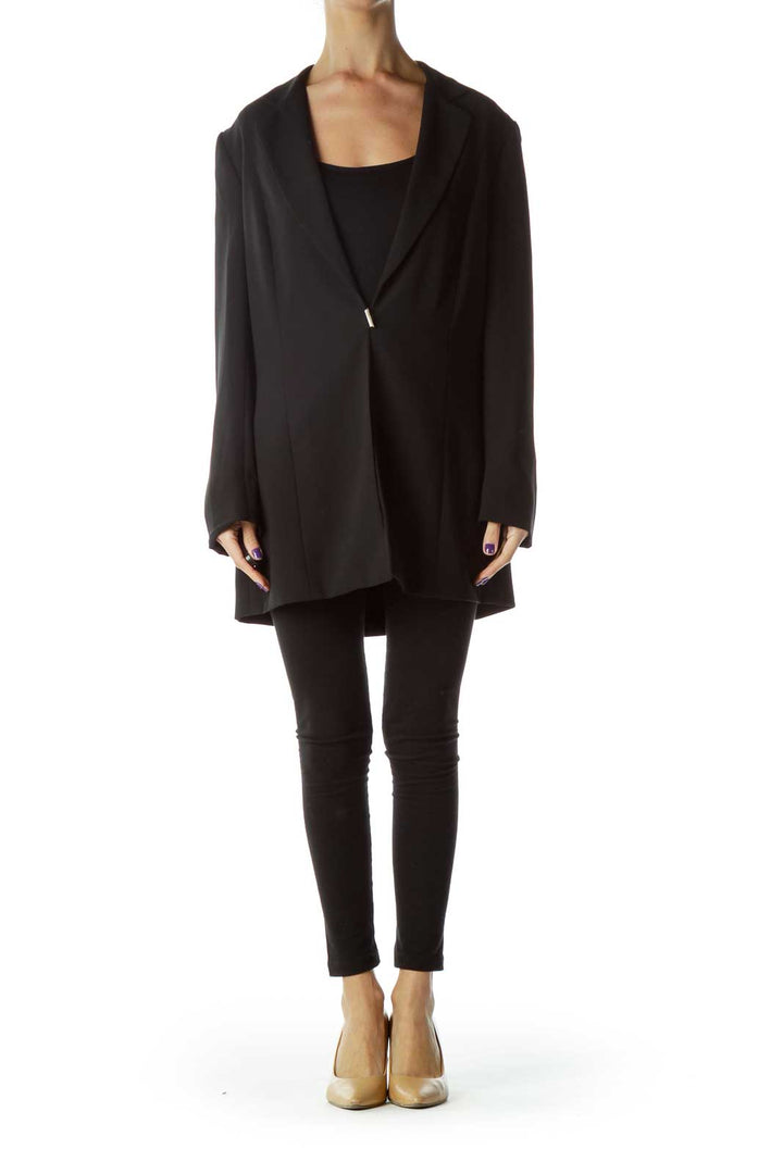 Black Long Blazer