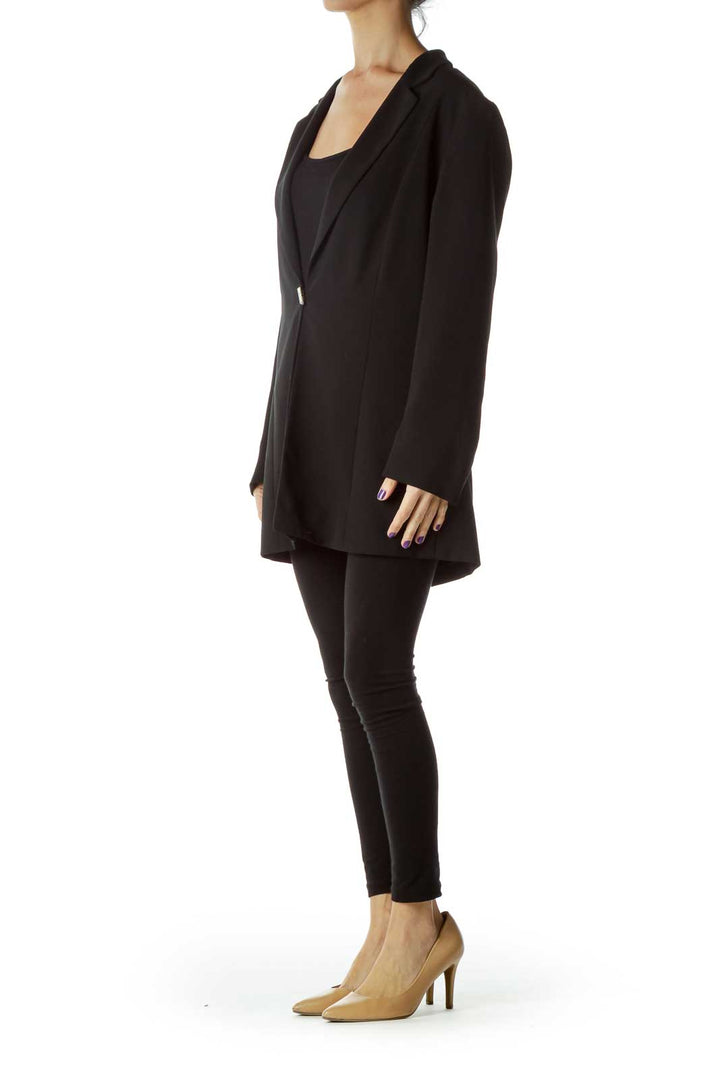 Black Long Blazer