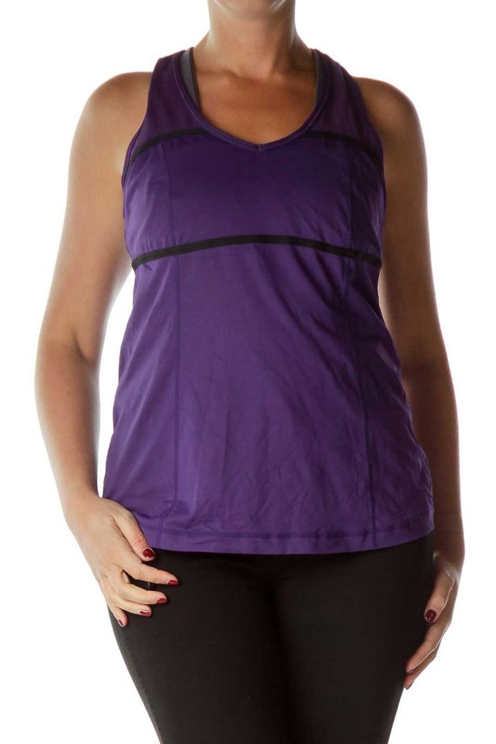 Purple Yoga Tank