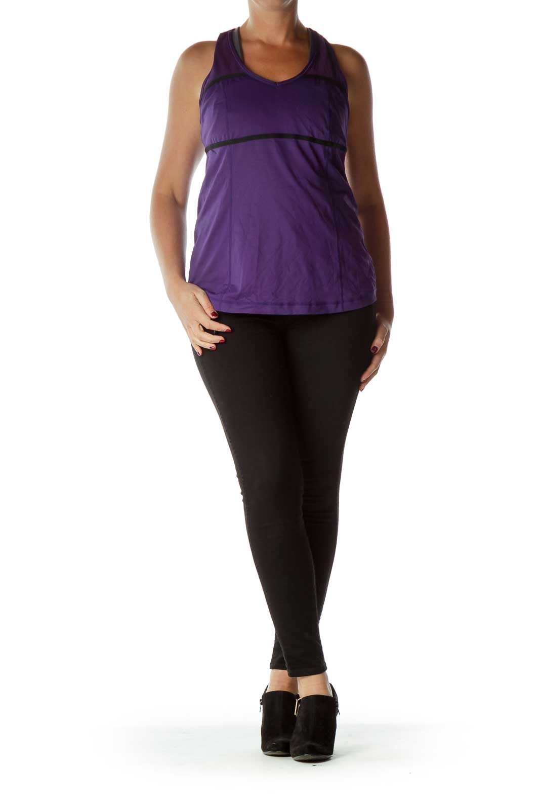 Purple Yoga Tank