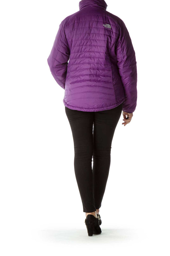 Purple PrimaLoft Padded Coat