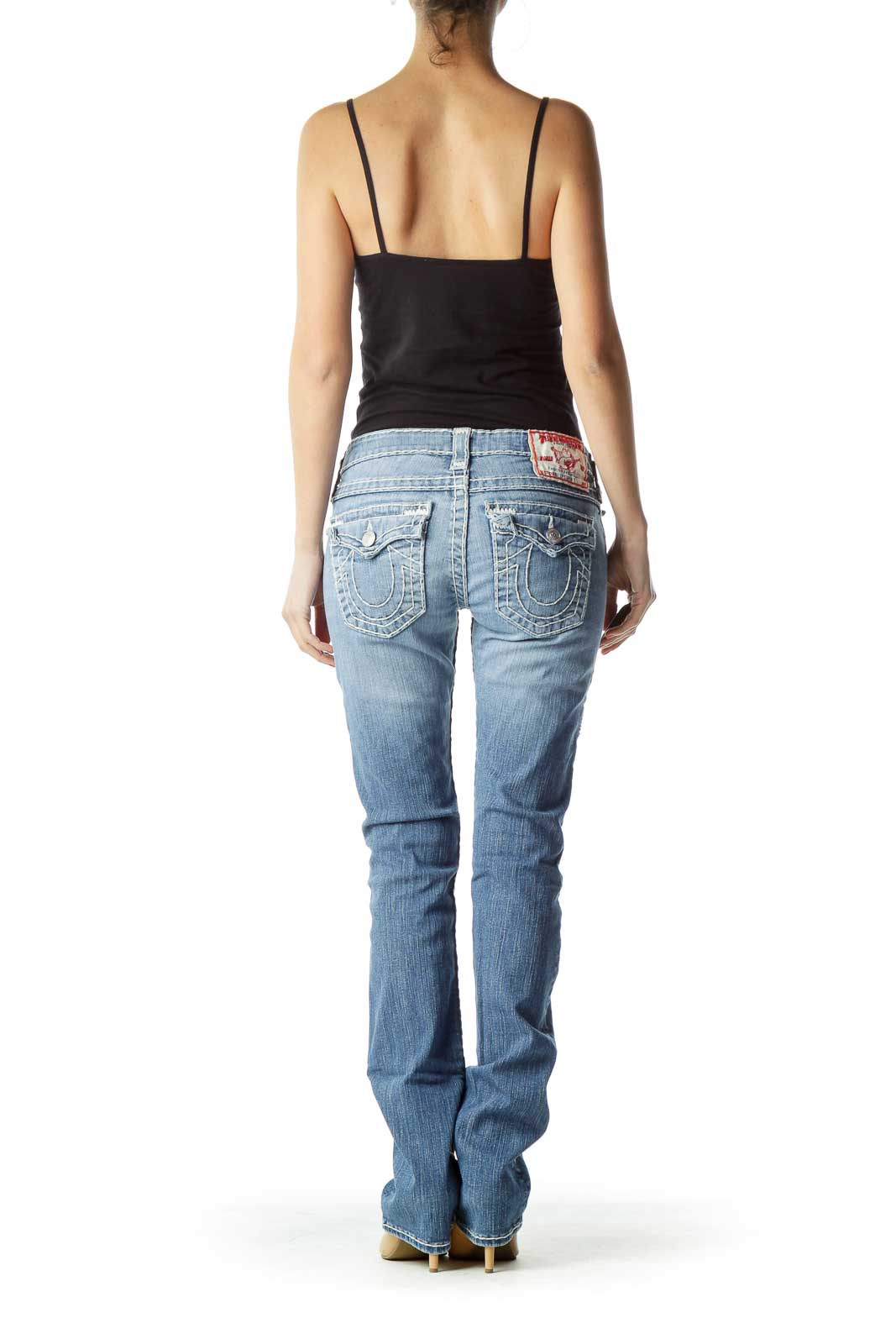 Straight-Leg Jean with Large Trim