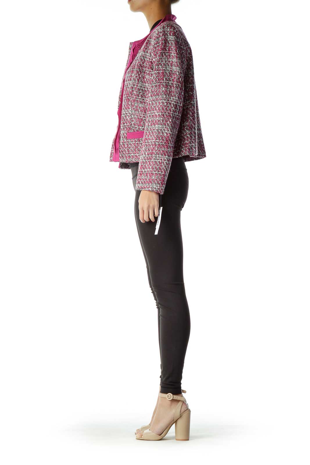 Pink Tweed Jacket