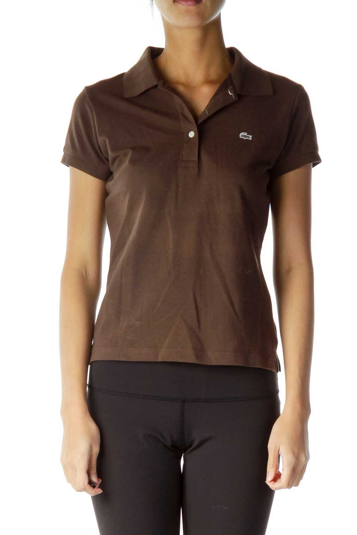 Brown Polo T-Shirt