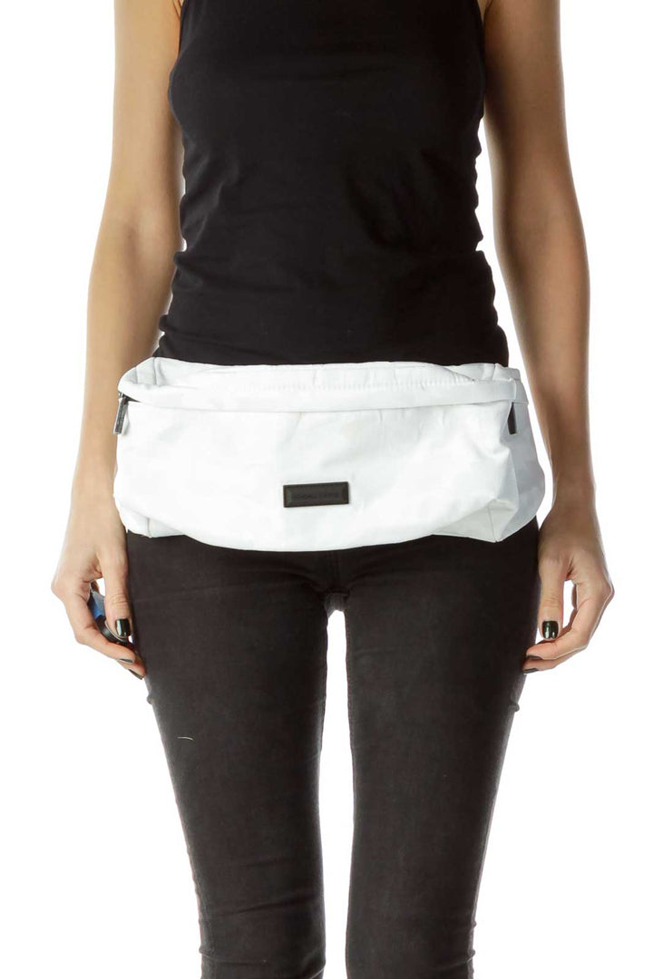 Black White Cameo Fanny Pack