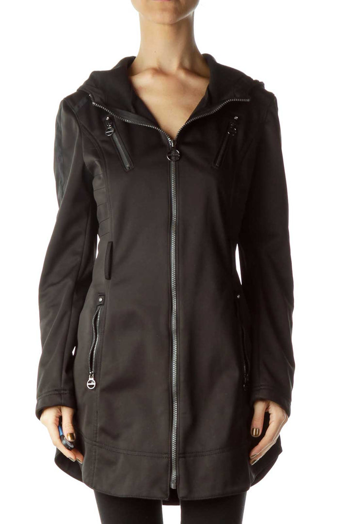 Black Softshell Coat