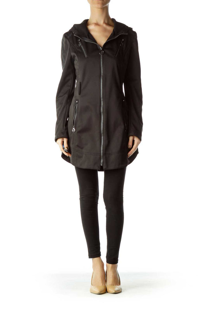 Black Softshell Coat