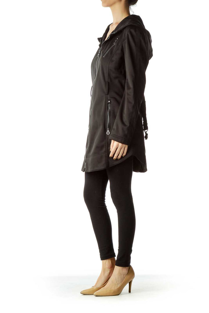 Black Softshell Coat