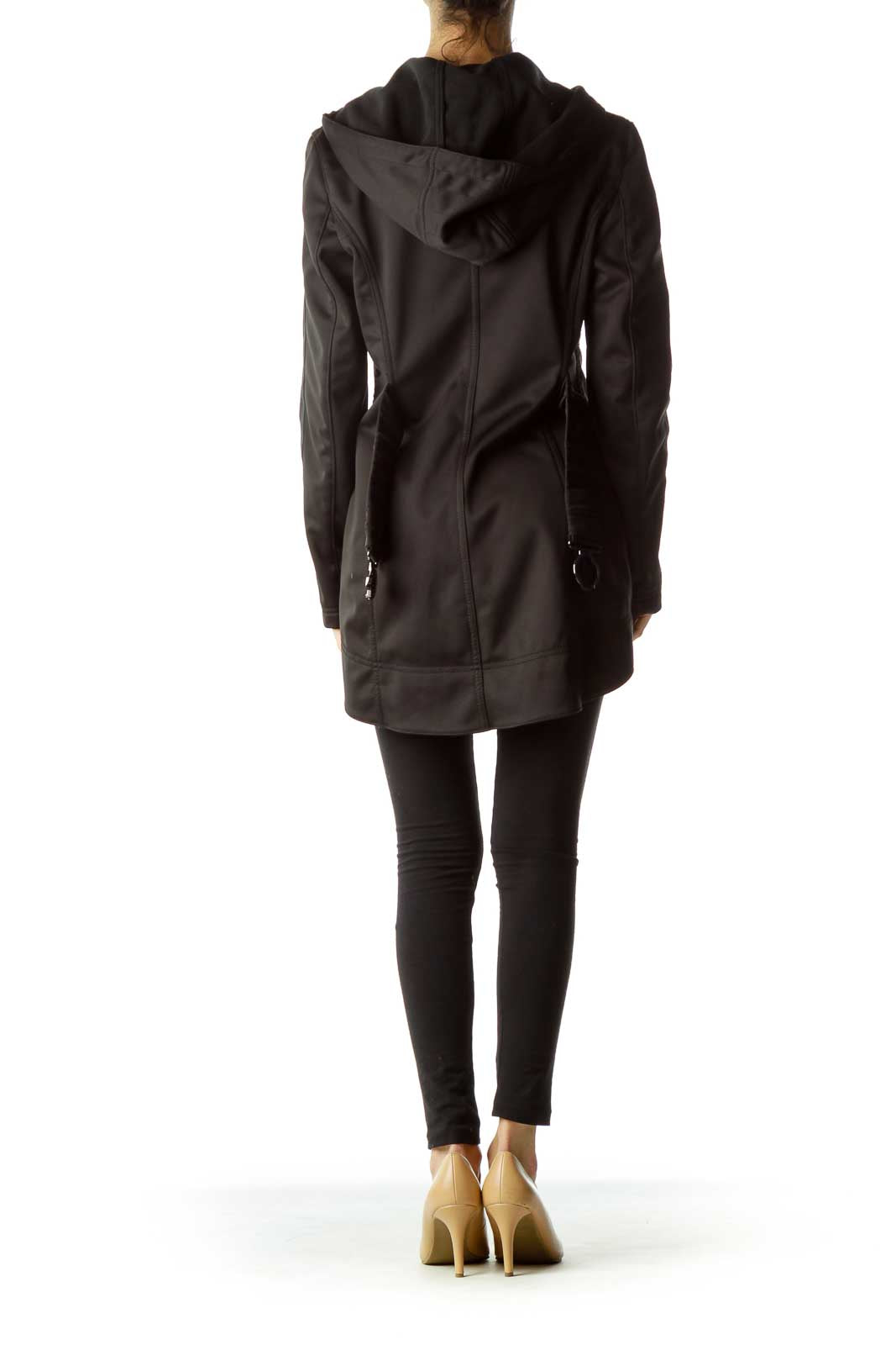 Black Softshell Coat