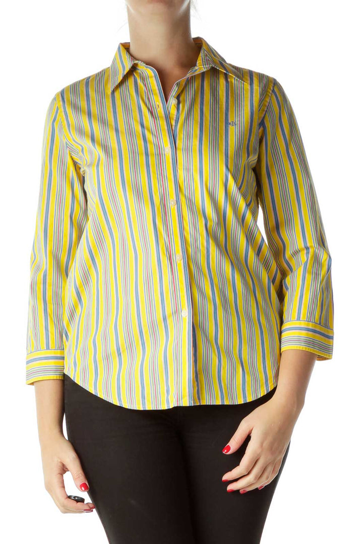 Yellow Striped Shirt