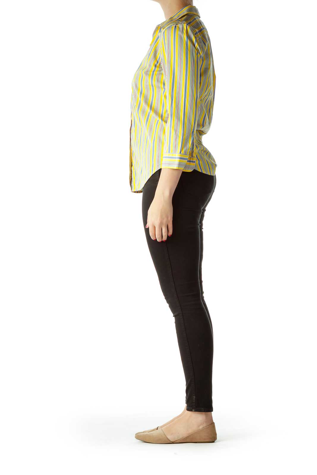 Yellow Striped Shirt