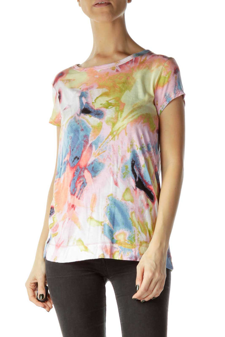 Multicolor Print T-Shirt