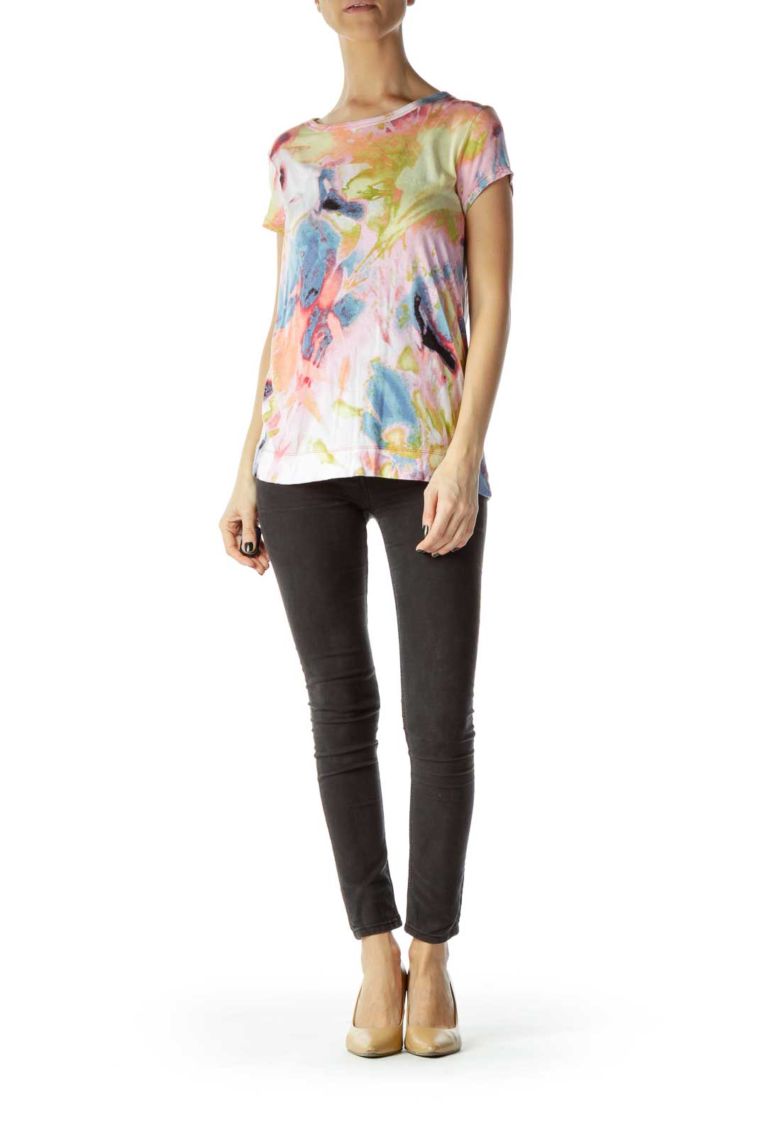 Multicolor Print T-Shirt