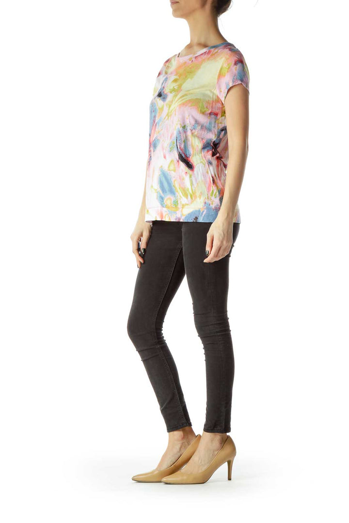 Multicolor Print T-Shirt