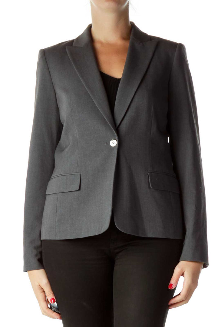 Gray Suit Jacket