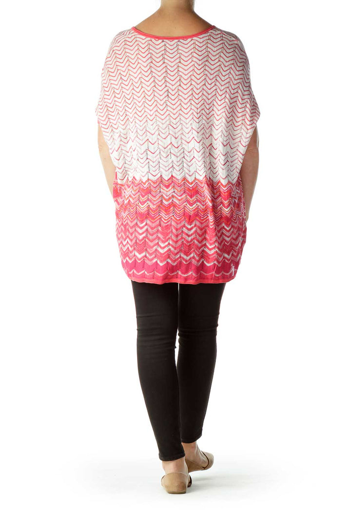 Pink One Size Knit Top