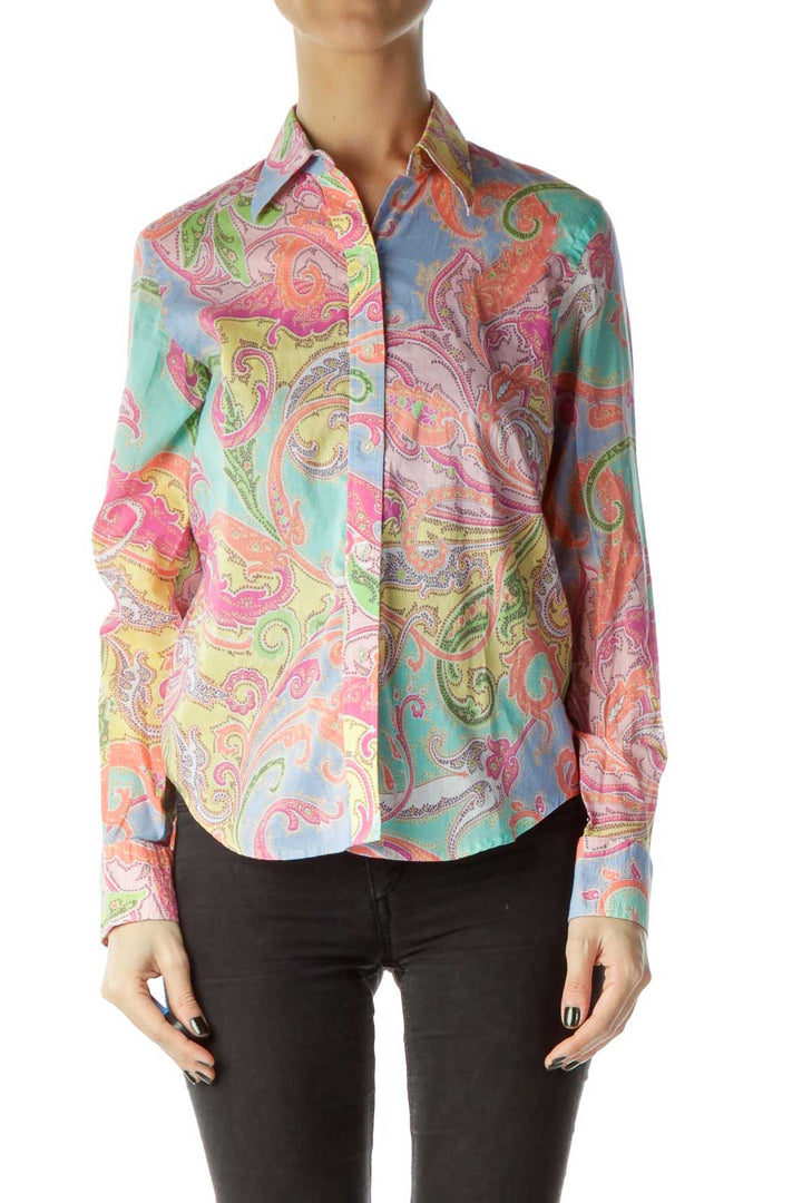 Multicolor Print Shirt