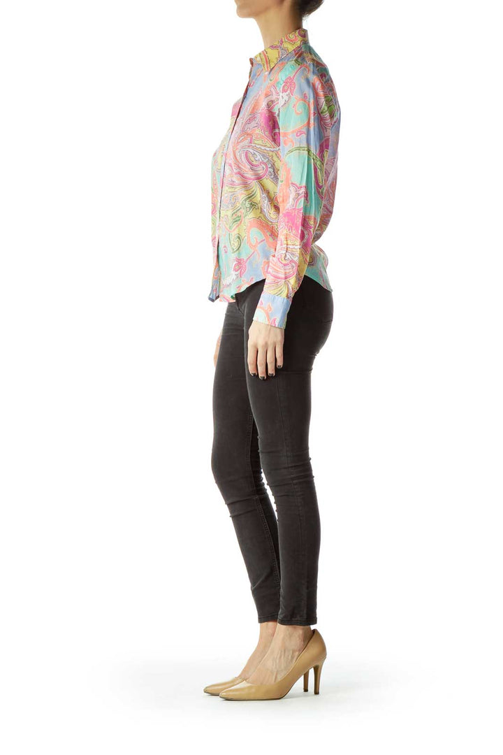 Multicolor Print Shirt