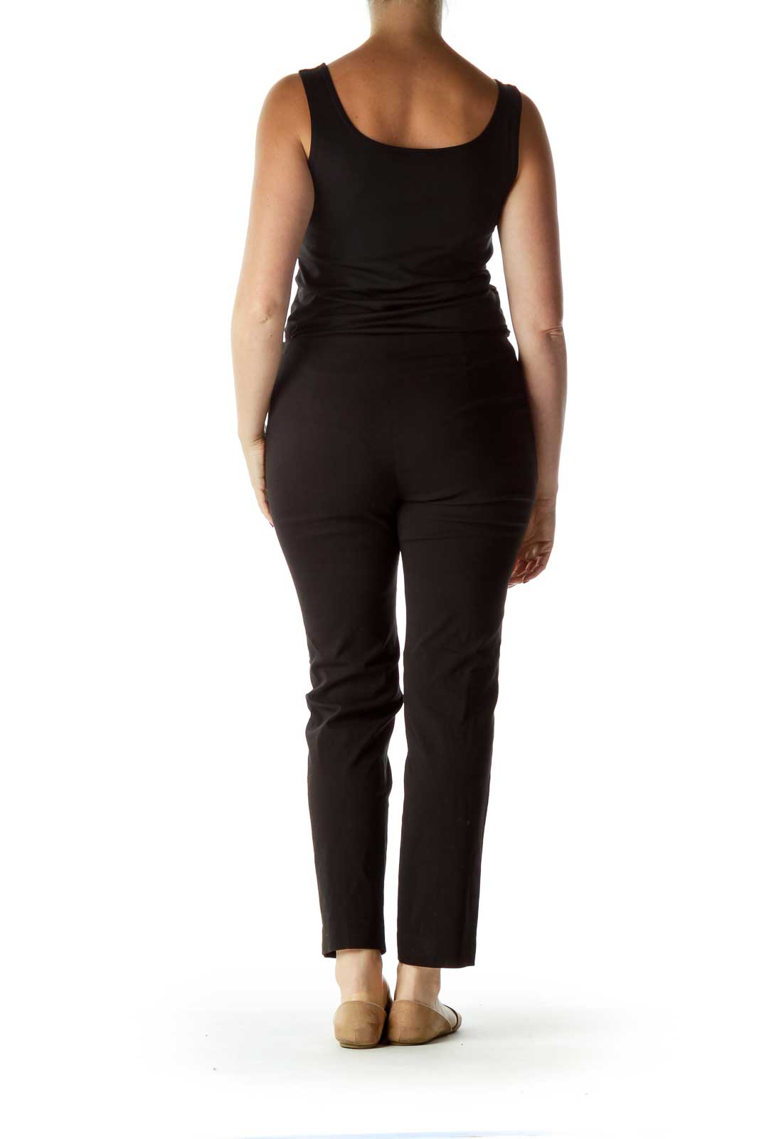 Black Straight Leg Pant