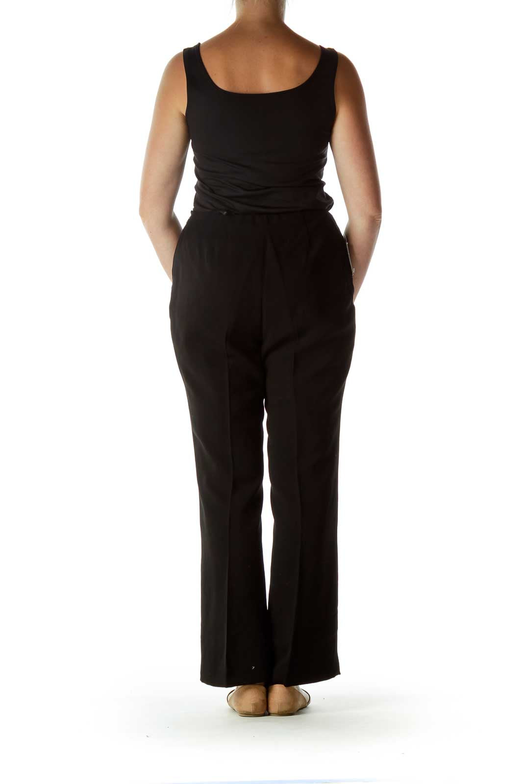 Black High-Waisted Pants