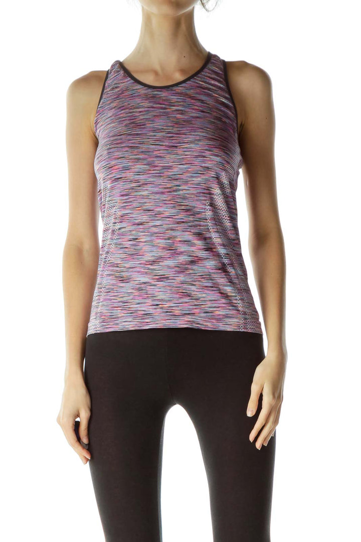 Multicolor Sports Top