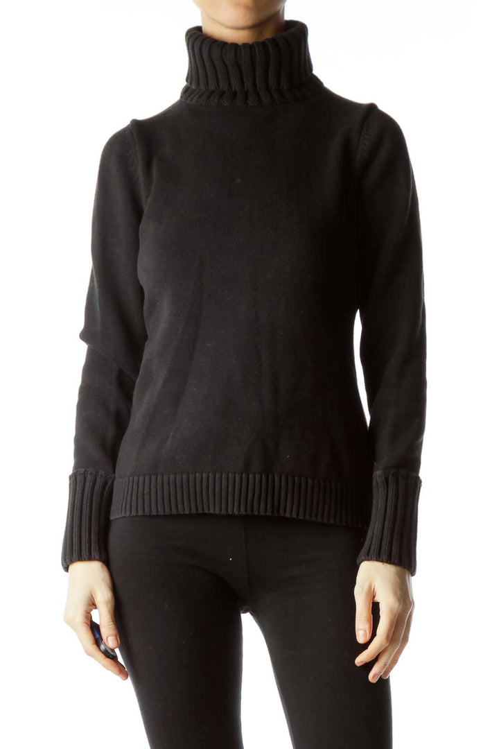 Black Turtle Neck Sweater