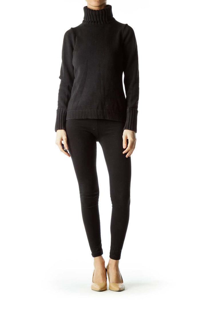 Black Turtle Neck Sweater