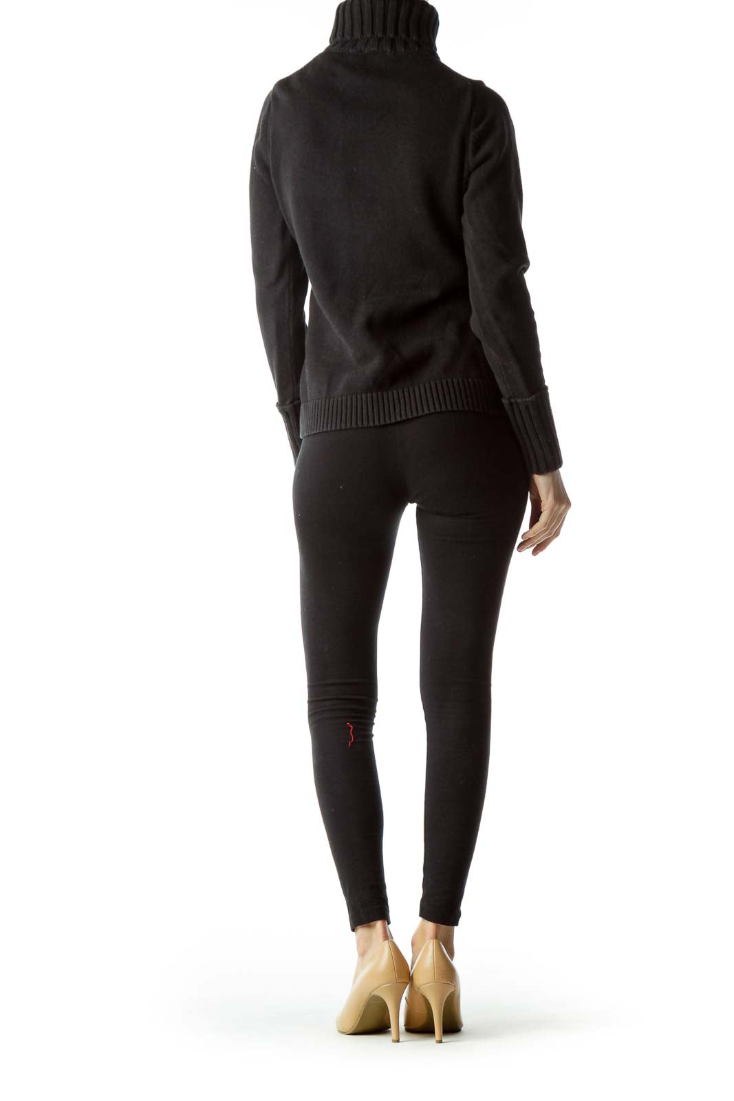 Black Turtle Neck Sweater