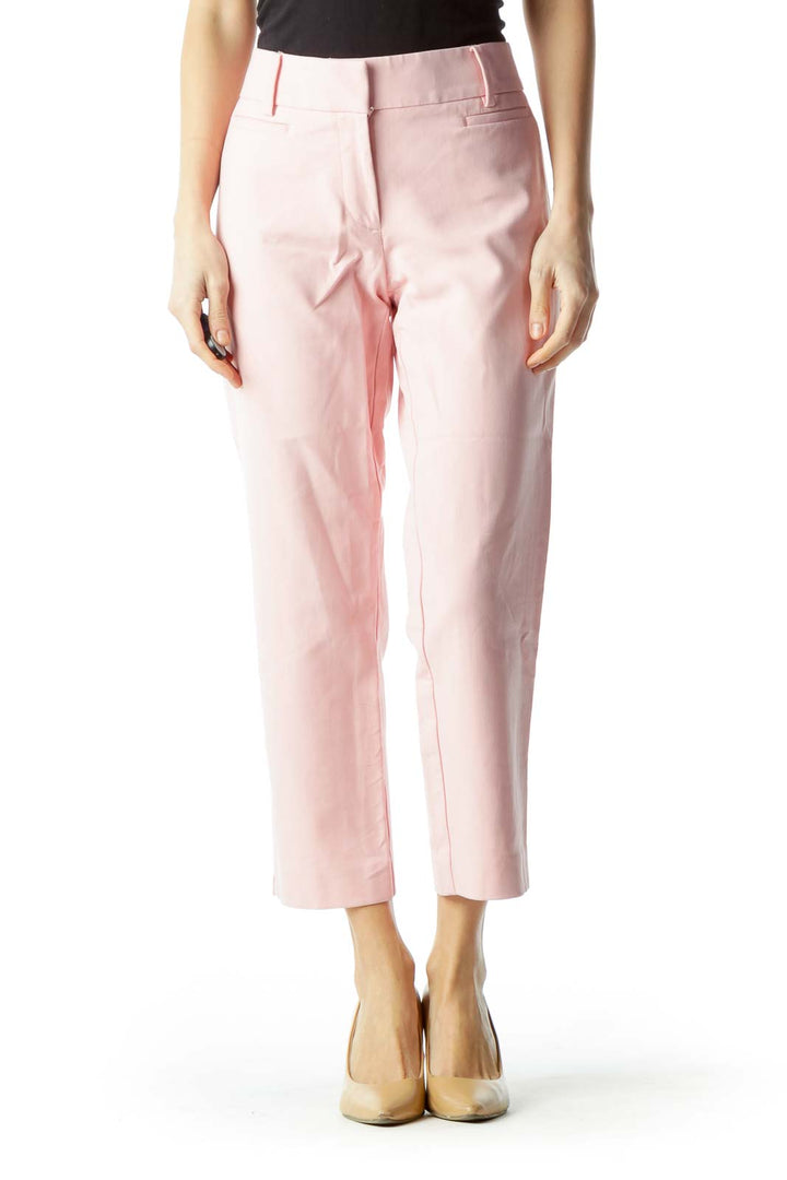 Pink 7/8 Cropped Pants