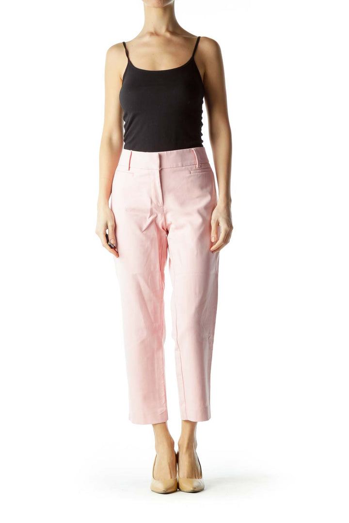 Pink 7/8 Cropped Pants