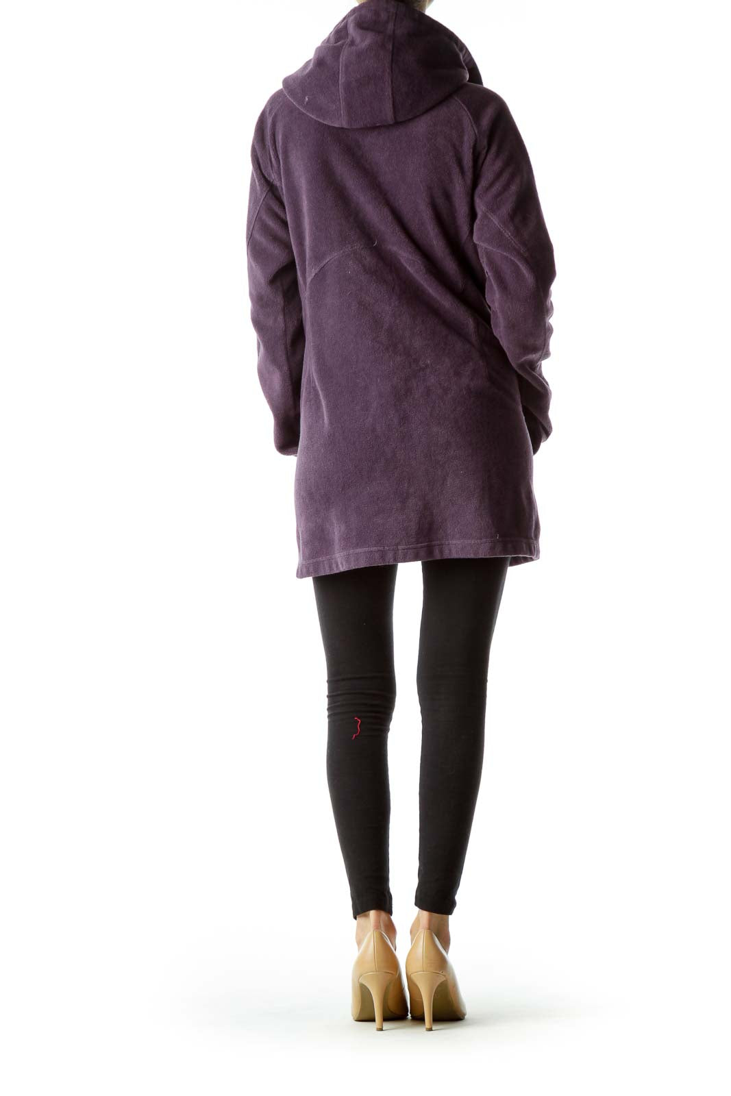 Purple Hooded Fleece