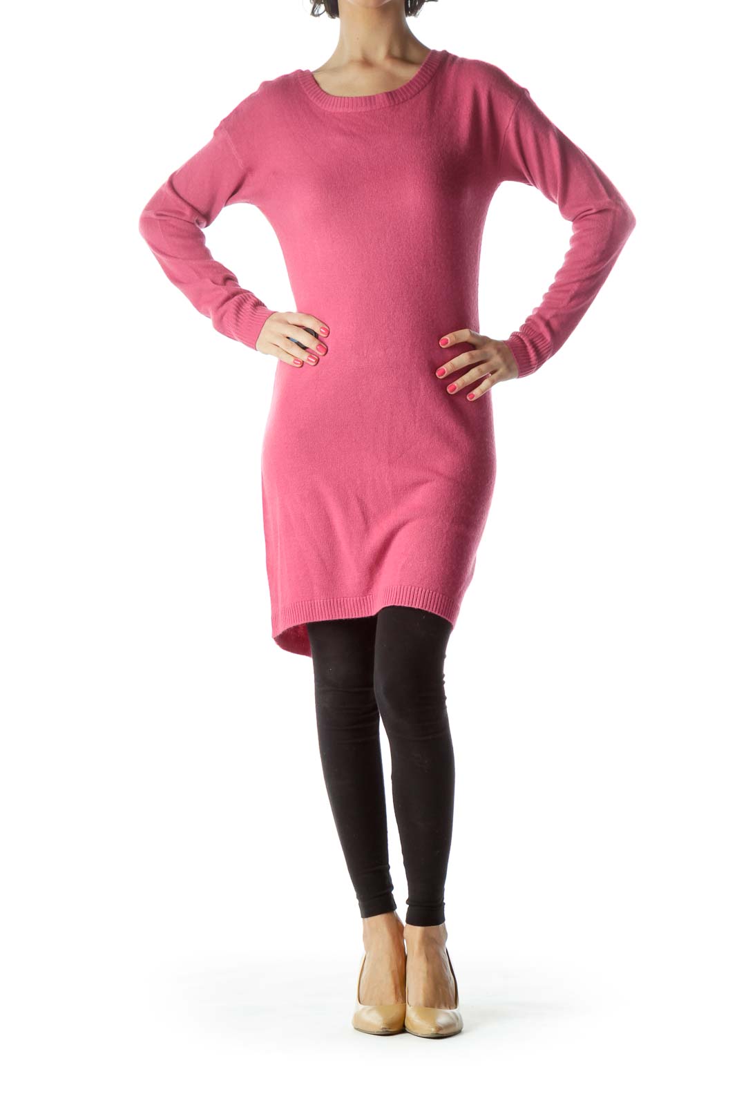 Pink Knit Tunic