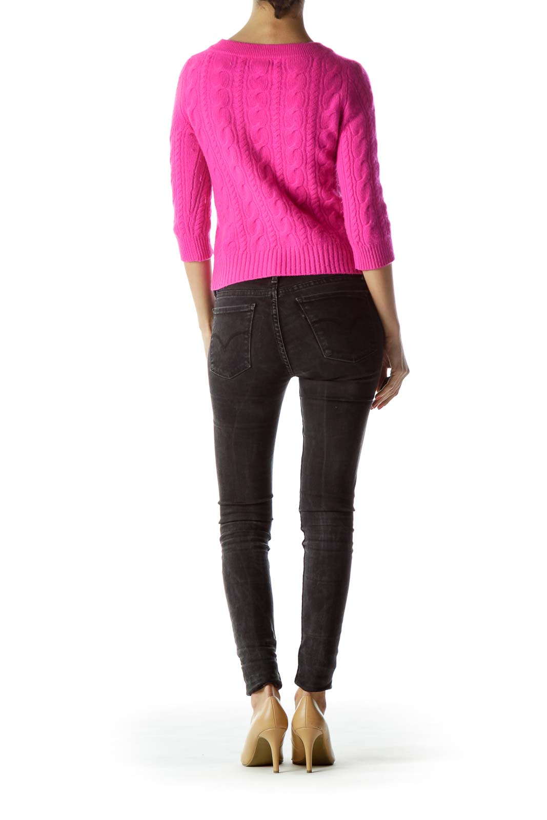 Magenta Pink Italian Cashmere Sweater