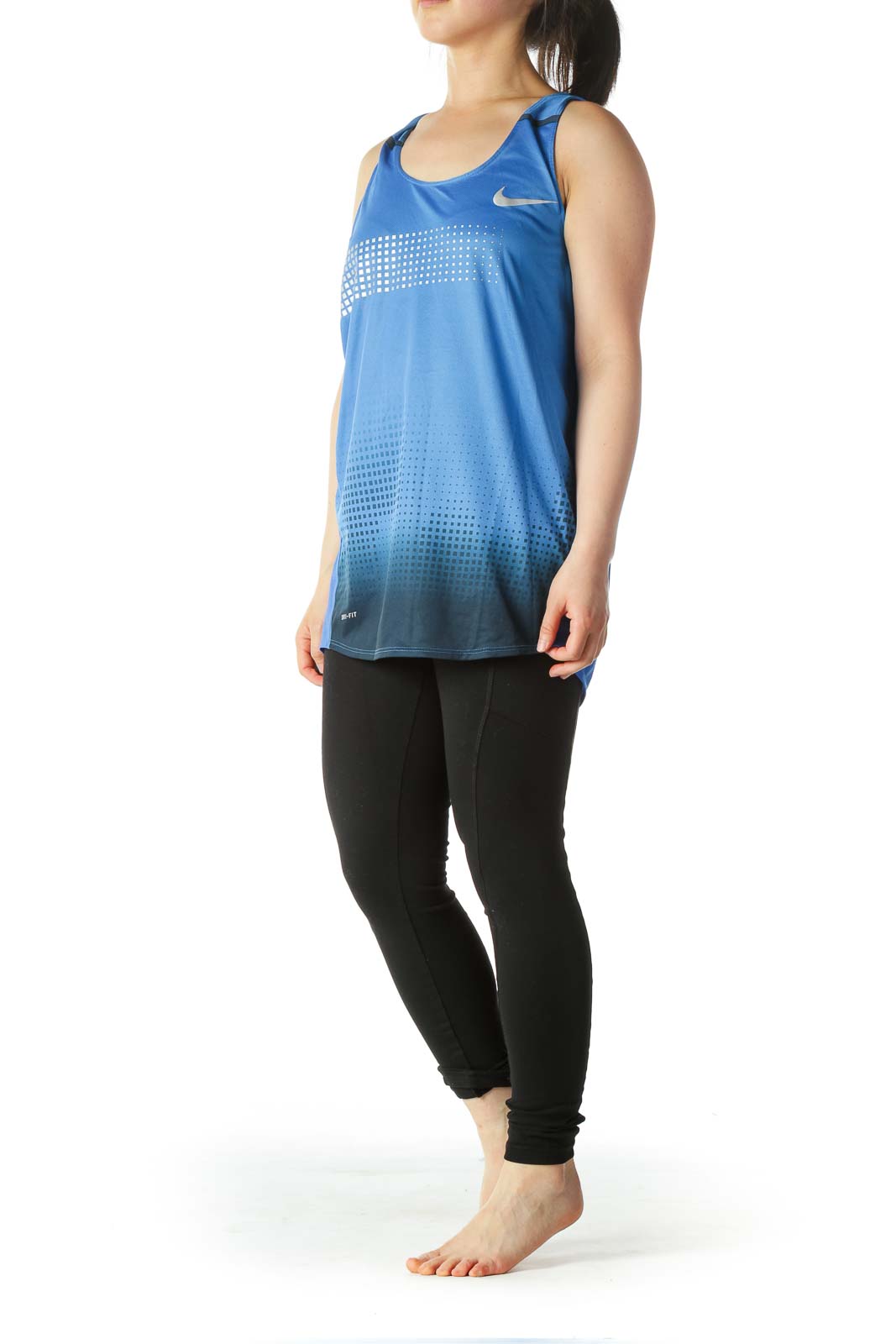 Blue Athletic Tank Top