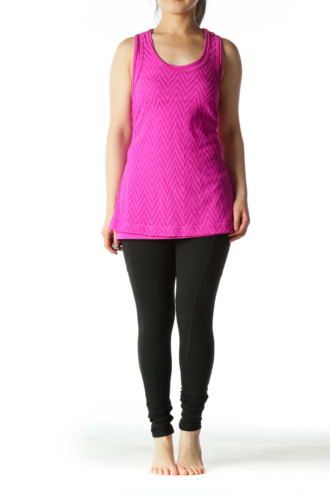 Pink Athletic Tank Top