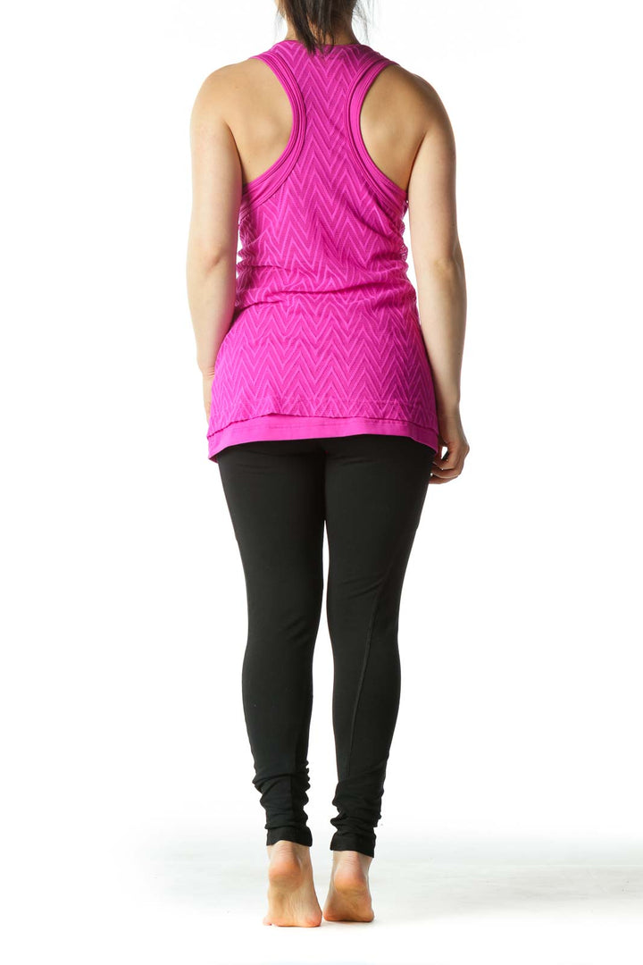 Pink Athletic Tank Top