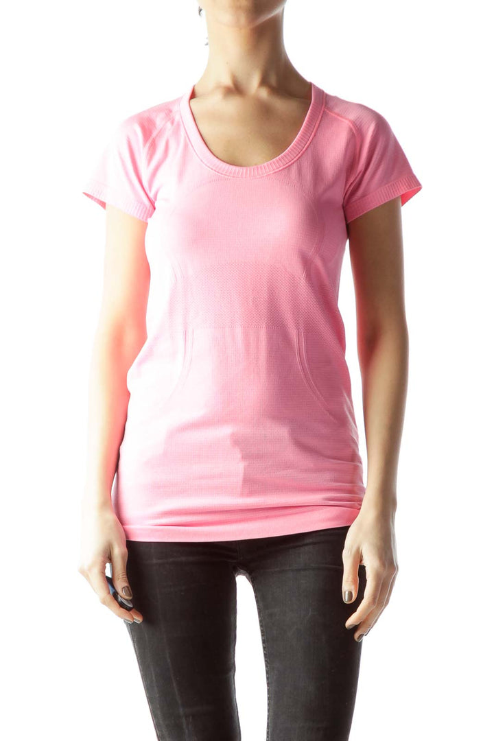 Pink Sports Top