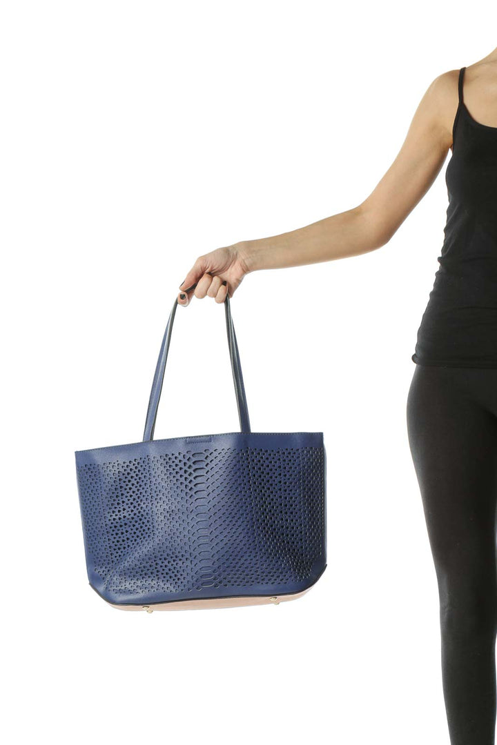 Blue Tote Bag