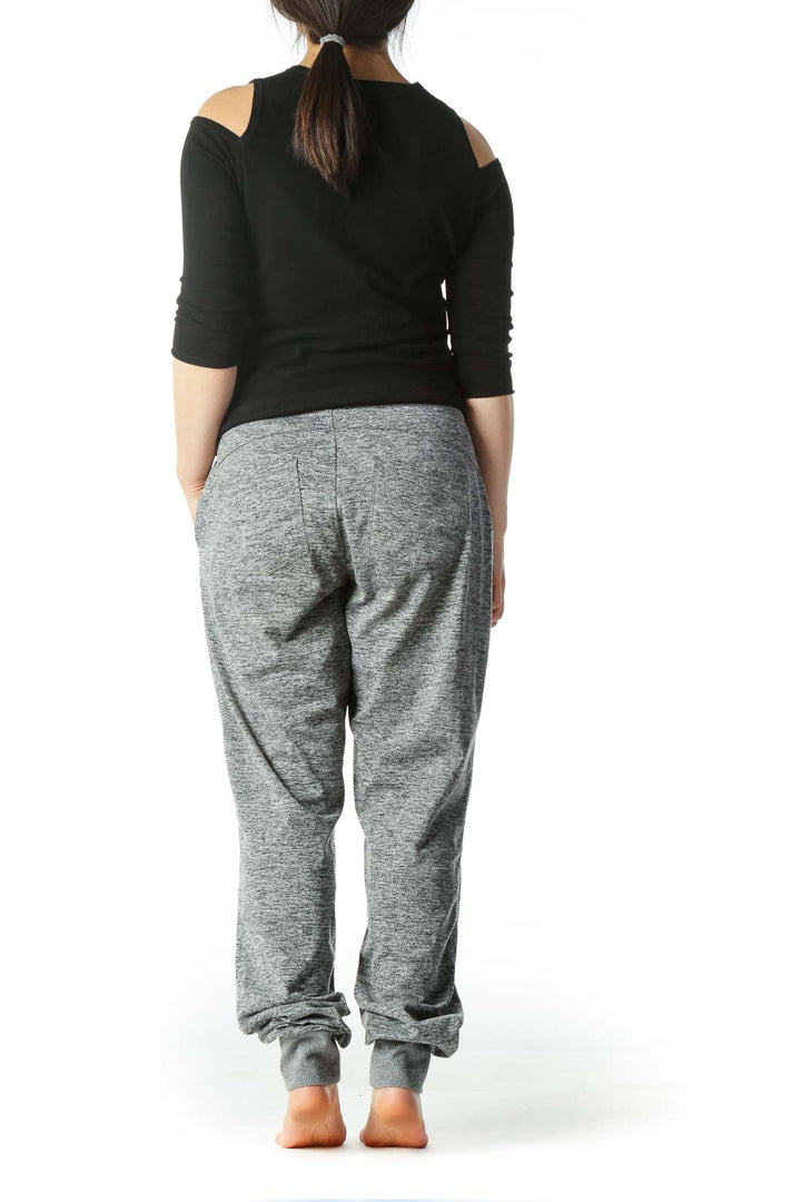 Gray Stretch Sports Pants