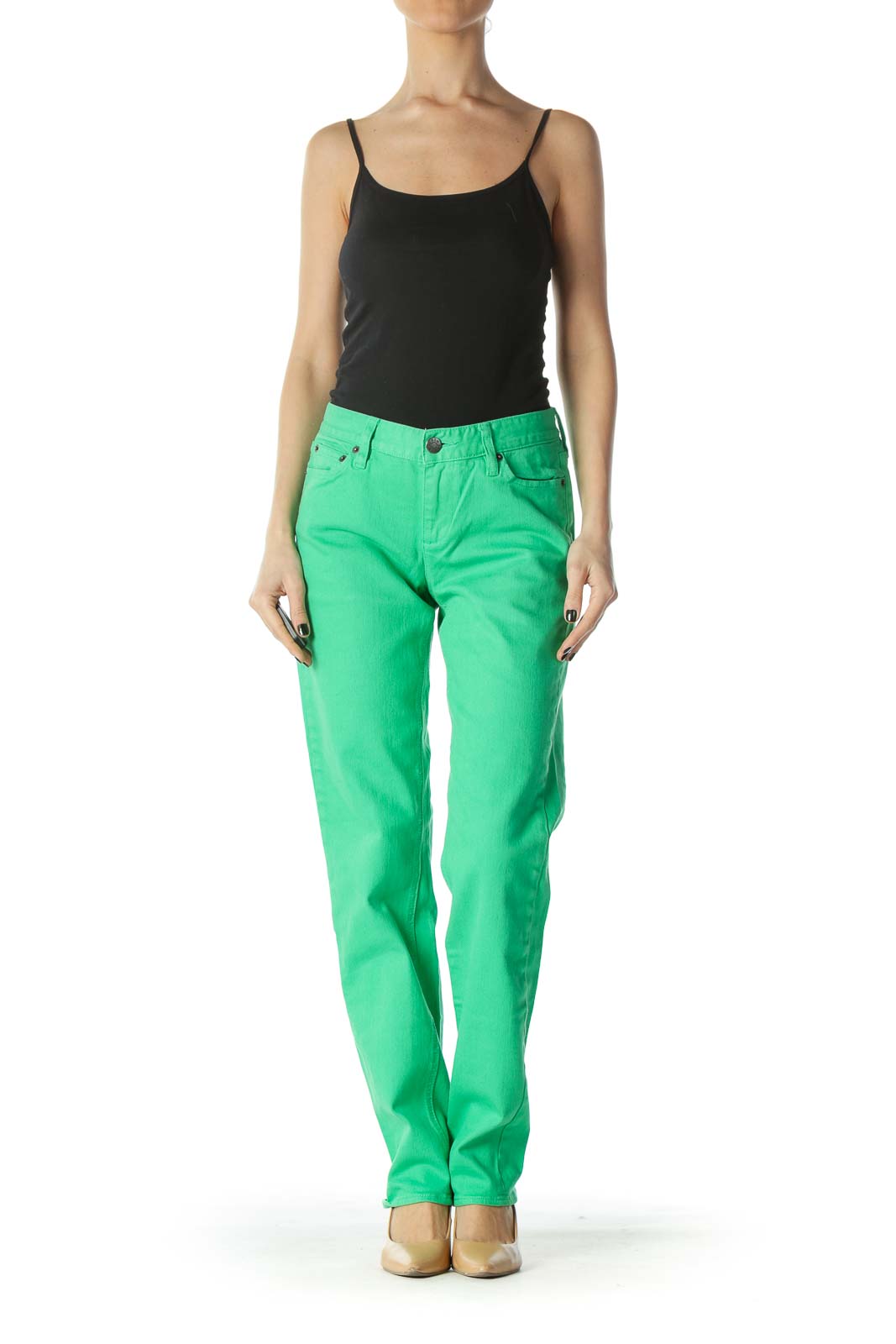 Green Matchstick J.Crew Jeans