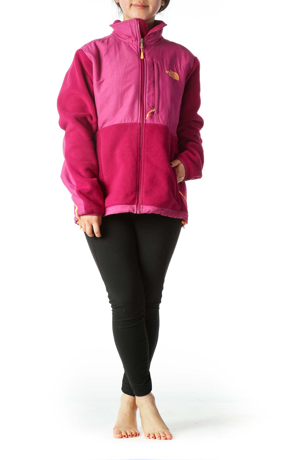 Hot Pink North Face Jacket