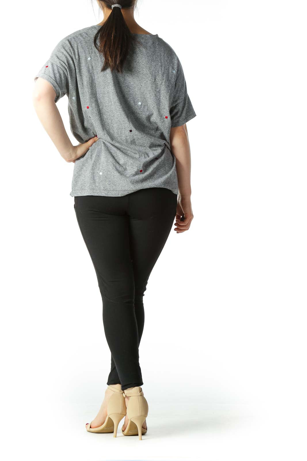 Gray Loose T-shirt