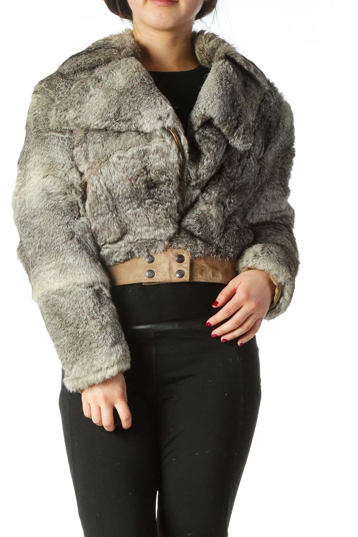 Genuine Rabbit Fur Jacket