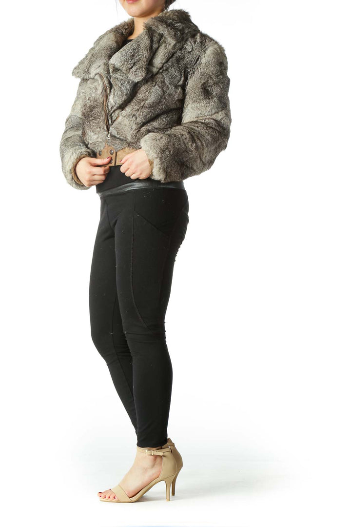 Genuine Rabbit Fur Jacket