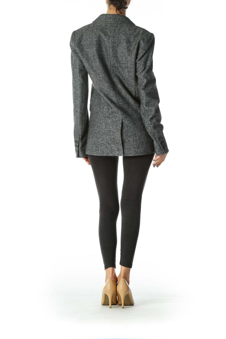 Gray Wool Blazer