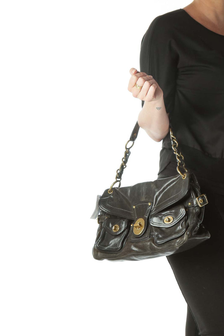 Brown Luxury Shoulder Bag