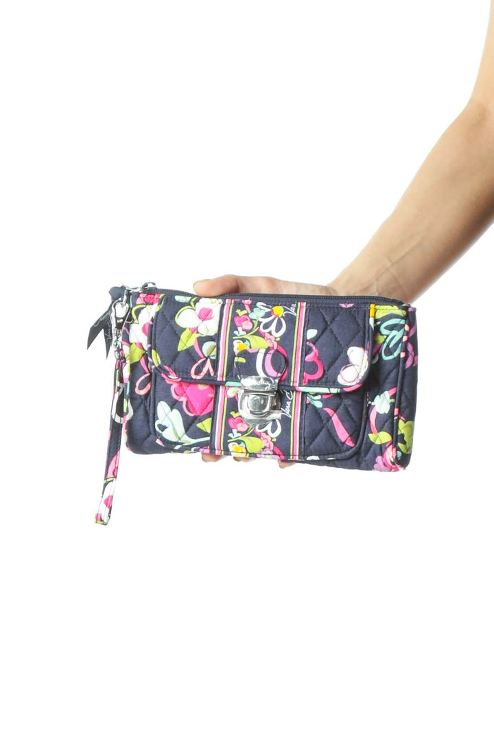 Multicolor Pattern Wristlet