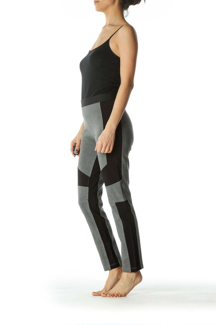 Black and Gray Yoga Pants