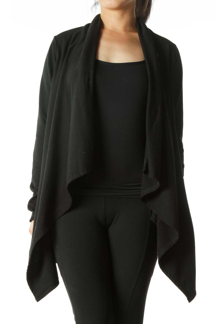 Black Poncho Jacket